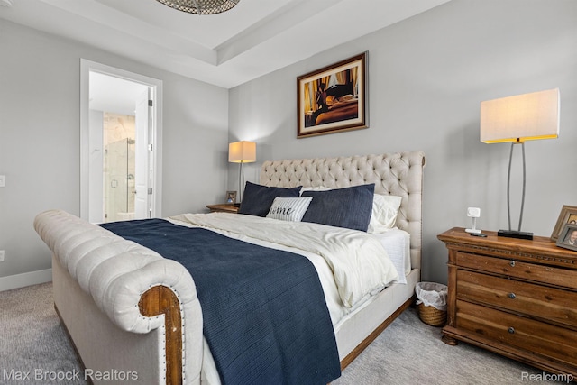17170 Garden Ridge Ln Unit 72, Northville, MI 48168 - carpeted bedroom featuring connected bathroom and baseboards