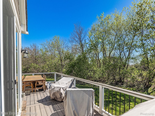 17170 Garden Ridge Ln Unit 72, Northville, MI 48168 - view of wooden terrace