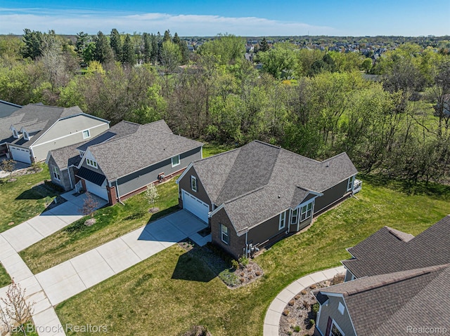 17170 Garden Ridge Ln Unit 72, Northville, MI 48168 - aerial view of property and surrounding area