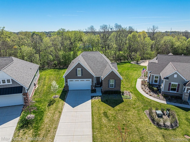17170 Garden Ridge Ln Unit 72, Northville, MI 48168 - view of subject property featuring a forest