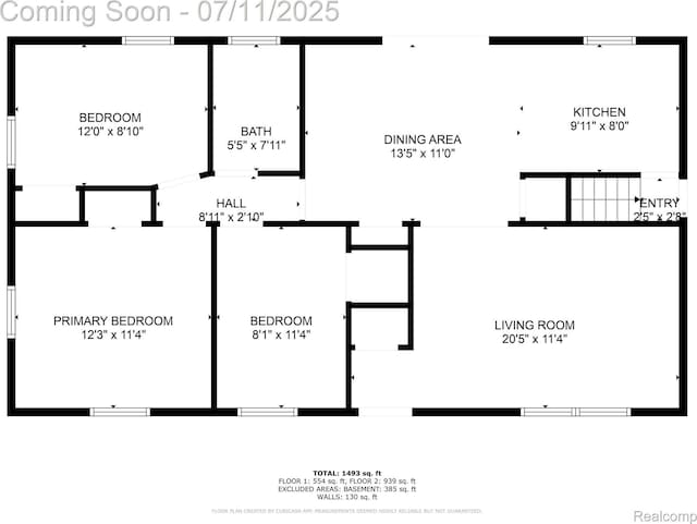 34019 Arrowhead St, Canton, MI 48185 - view of room layout