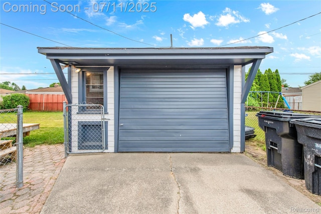 34019 Arrowhead St, Canton, MI 48185 - detached garage featuring driveway