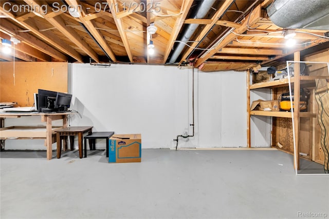 34019 Arrowhead St, Canton, MI 48185 - view of unfinished below grade area