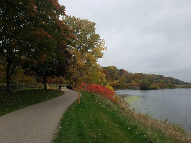 1200 Elmwood Dr, Jenison, MI 49428 - view of community featuring a water view and a forest view