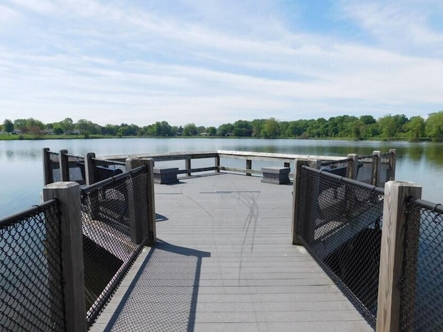 1200 Elmwood Dr, Jenison, MI 49428 - dock featuring a water view