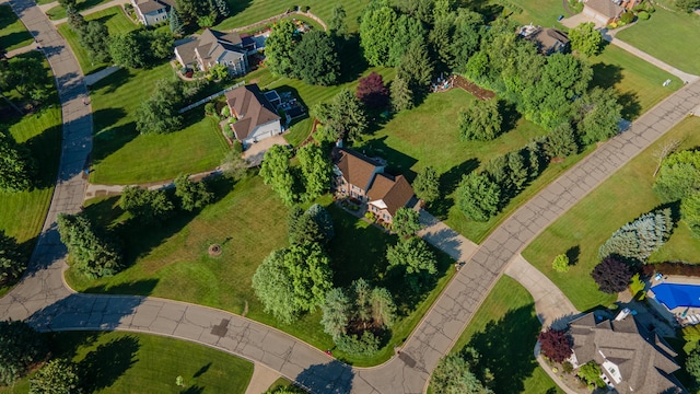 9095 Marsh Cir, Galesburg, MI 49053 - aerial view of property and surrounding area featuring nearby suburban area
