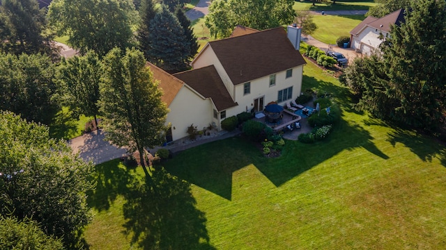 9095 Marsh Cir, Galesburg, MI 49053 - aerial view of property and surrounding area