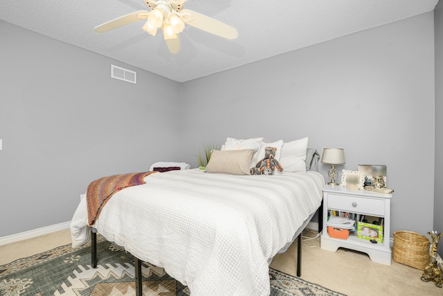 9095 Marsh Cir, Galesburg, MI 49053 - bedroom featuring carpet and ceiling fan