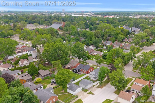 4607 Robinwood Ave, Royal Oak, MI 48073 - aerial view of residential area