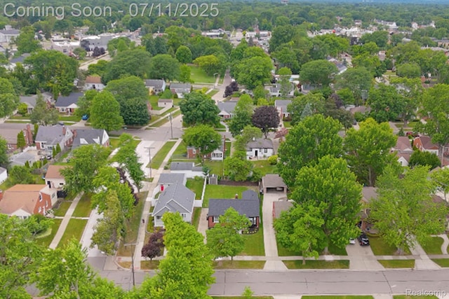 4607 Robinwood Ave, Royal Oak, MI 48073 - aerial view of residential area