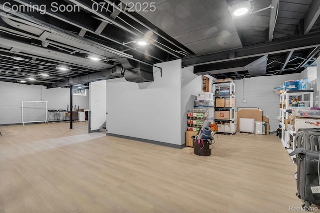 4607 Robinwood Ave, Royal Oak, MI 48073 - finished basement featuring wood finished floors