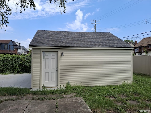 16834 Muirland St, Detroit, MI 48221 - view of outbuilding