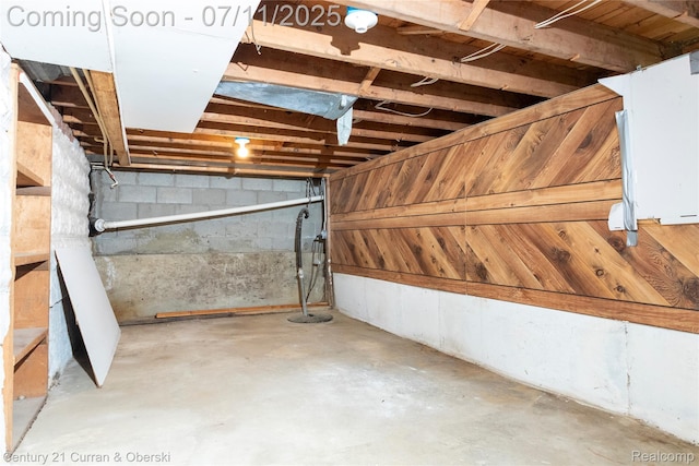 29046 S Wesley Ave, Flat Rock, MI 48134 - view of unfinished below grade area