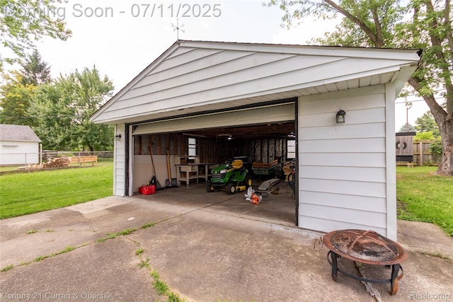 29046 S Wesley Ave, Flat Rock, MI 48134 - view of detached garage