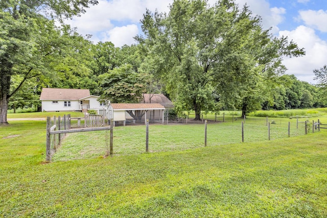 4825 Walz Rd, Jackson, MI 49201 - view of yard