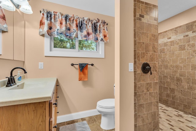 4825 Walz Rd, Jackson, MI 49201 - full bath with vanity and a tile shower