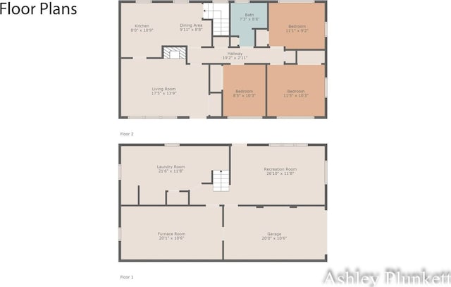1460 N Peterson Rd, Muskegon, MI 49445 - view of property floor plan