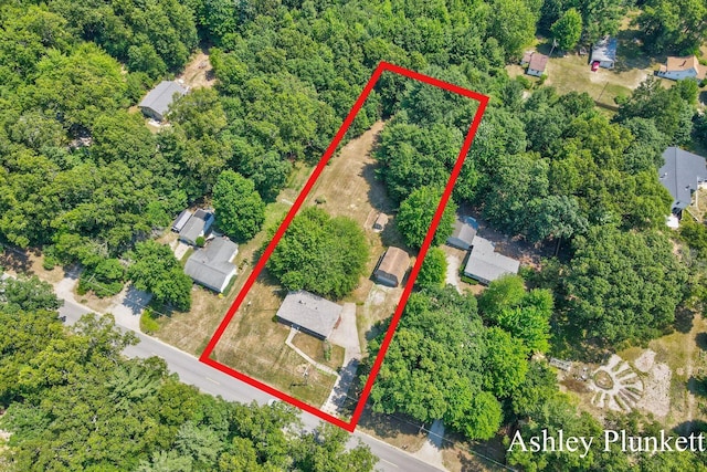 1460 N Peterson Rd, Muskegon, MI 49445 - view of property location with property parcel outlined