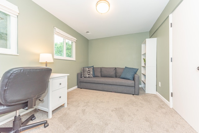 4893 Club Pl, Ypsilanti, MI 48197 - office area with light colored carpet