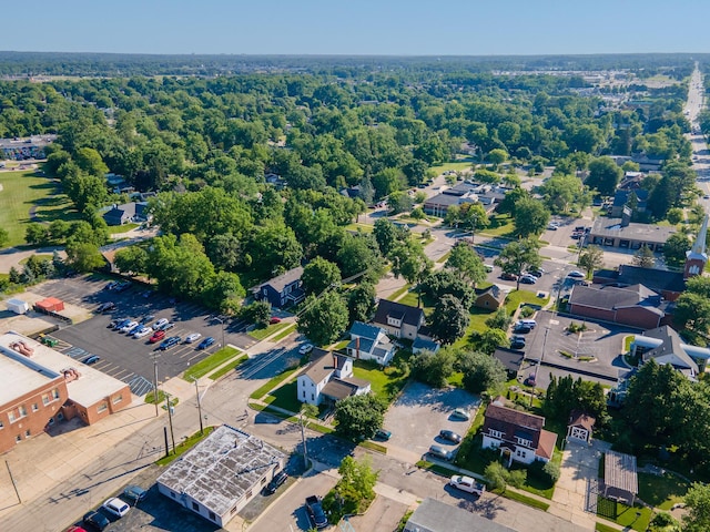 101 E Mckay St, Saline, MI 48176 - drone / aerial view