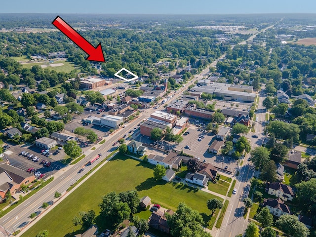 101 E Mckay St, Saline, MI 48176 - aerial overview of property's location