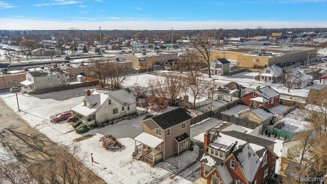 20817 Parkside Blvd, Ferndale, MI 48220 - aerial perspective of suburban area