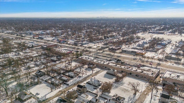 20817 Parkside Blvd, Ferndale, MI 48220 - aerial view of property and surrounding area