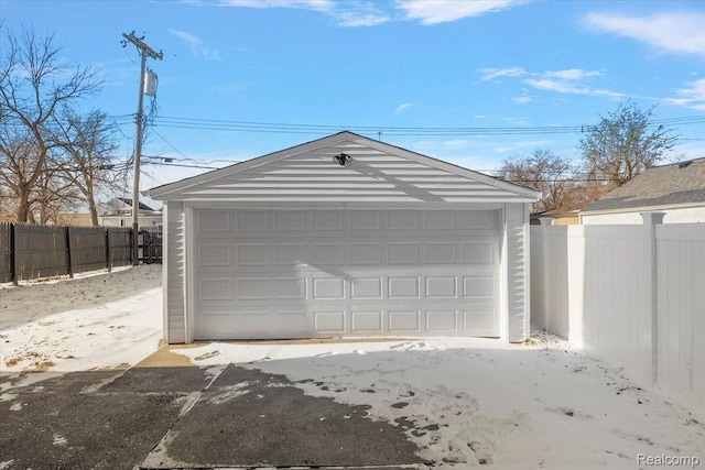 20817 Parkside Blvd, Ferndale, MI 48220 - view of detached garage