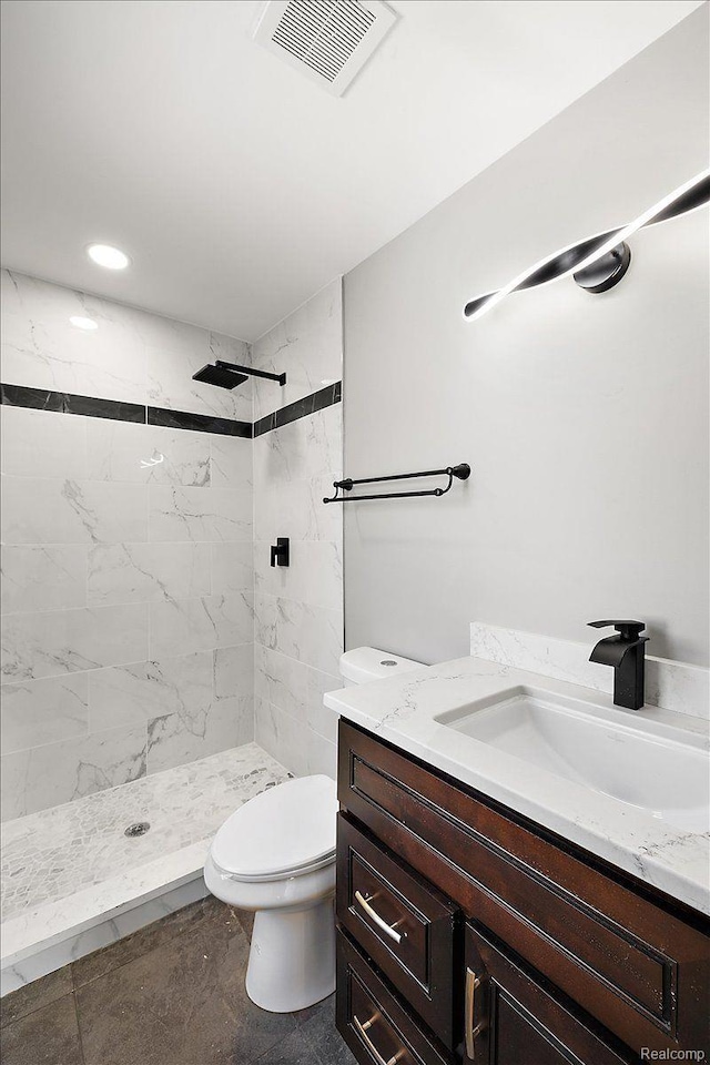 20817 Parkside Blvd, Ferndale, MI 48220 - full bath with vanity and a stall shower