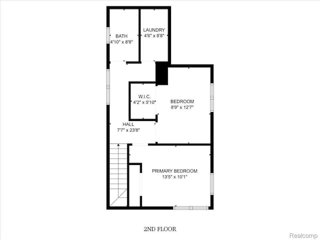 20817 Parkside Blvd, Ferndale, MI 48220 - view of property floor plan