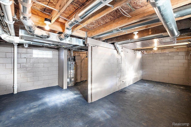 20817 Parkside Blvd, Ferndale, MI 48220 - basement with water heater