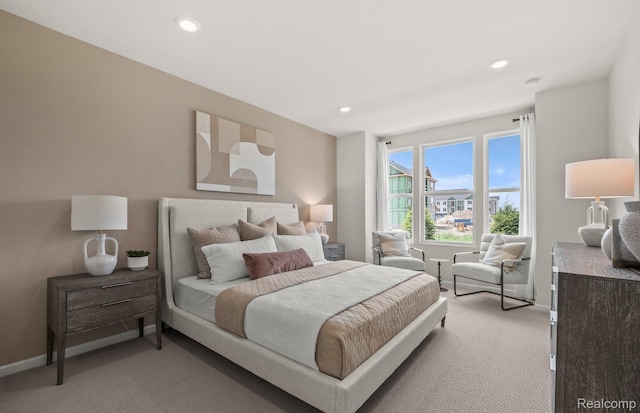 3056 Sheffield Cir, Clarkston, MI 48346 - bedroom with light colored carpet and recessed lighting