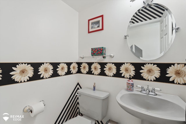 416 State Park Rd, Ortonville, MI 48462 - bathroom with a sink and toilet