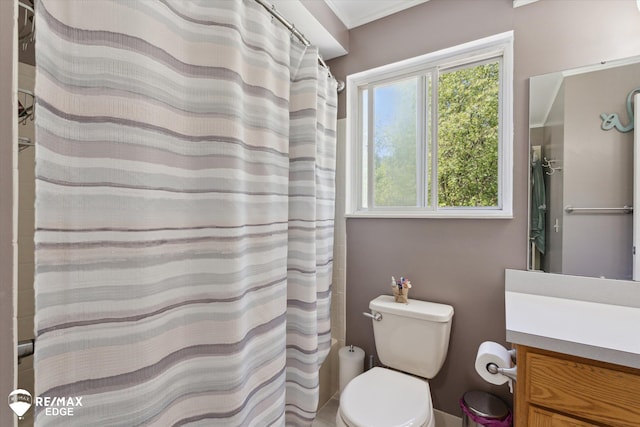 416 State Park Rd, Ortonville, MI 48462 - bathroom with vanity and a shower with curtain