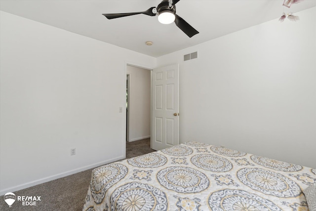 416 State Park Rd, Ortonville, MI 48462 - bedroom featuring carpet and ceiling fan