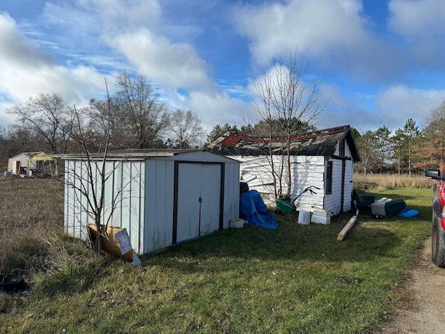 524 S Cherry St, Evart, MI 49631 - view of shed