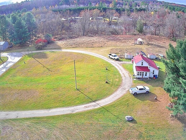 524 S Cherry St, Evart, MI 49631 - aerial view