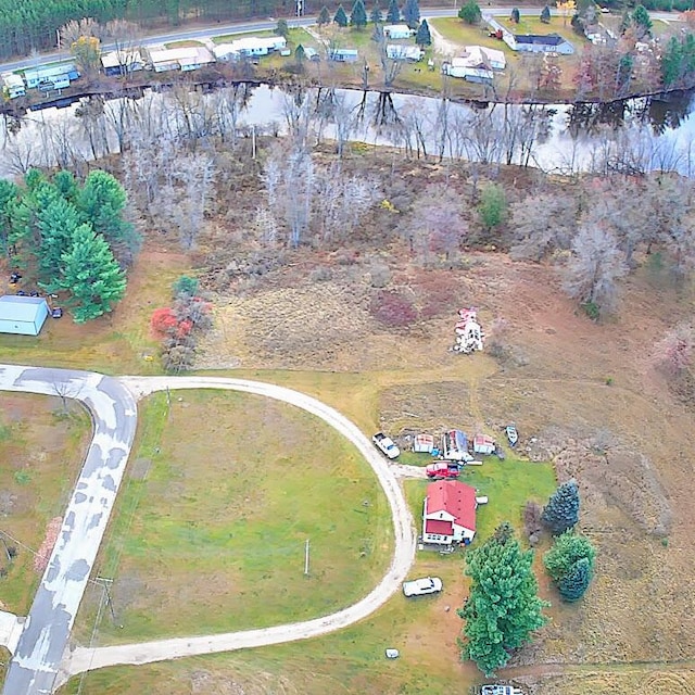 524 S Cherry St, Evart, MI 49631 - aerial overview of property's location