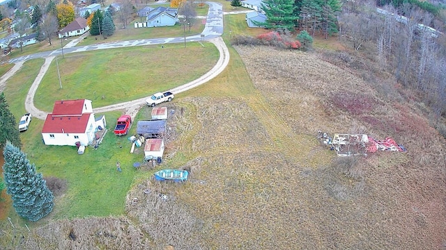 524 S Cherry St, Evart, MI 49631 - aerial view