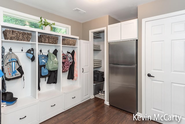 530 Pine Haven Dr, Comstock Park, MI 49321 - mudroom featuring dark wood finished floors