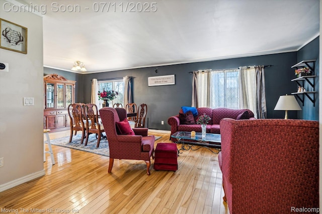 21203 Collingham Ave, Farmington Hills, MI 48336 - living room featuring light wood-style floors