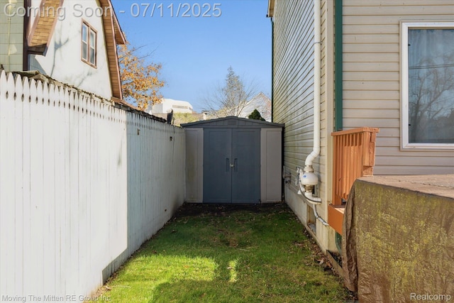 21203 Collingham Ave, Farmington Hills, MI 48336 - view of property exterior featuring a storage unit