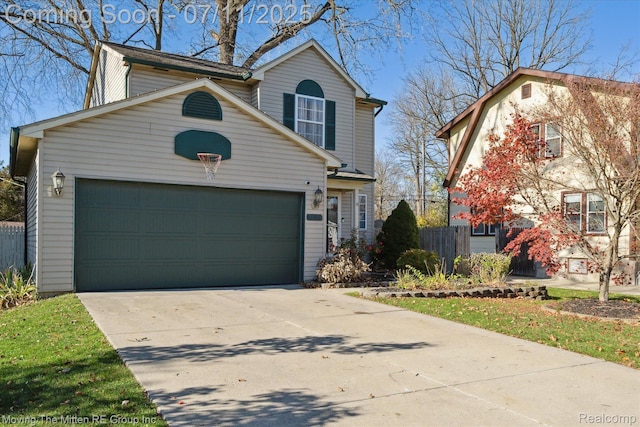 21203 Collingham Ave, Farmington Hills, MI 48336 - traditional home with concrete driveway and a garage