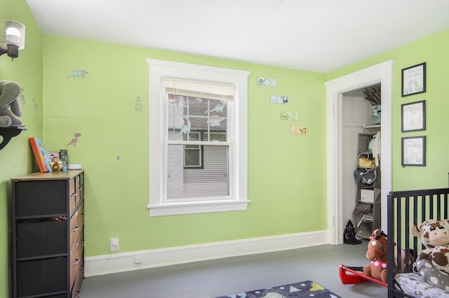 728 Fifth St, Jackson, MI 49203 - bedroom with baseboards