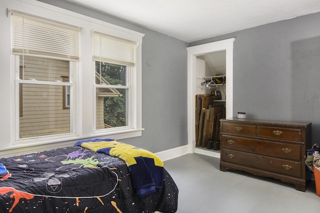 728 Fifth St, Jackson, MI 49203 - bedroom featuring baseboards