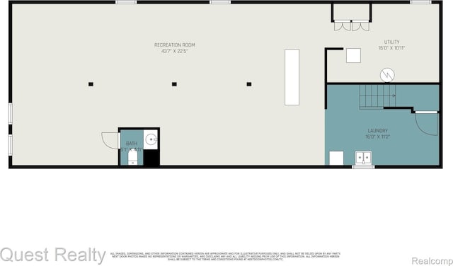 31618 Winchester Ave, Warren, MI 48092 - view of home floor plan