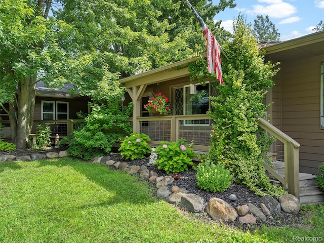 3365 Howland Rd, Almont, MI 48003 - view of grassy yard