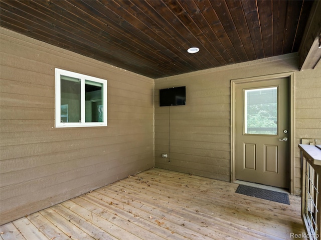 3365 Howland Rd, Almont, MI 48003 - view of deck