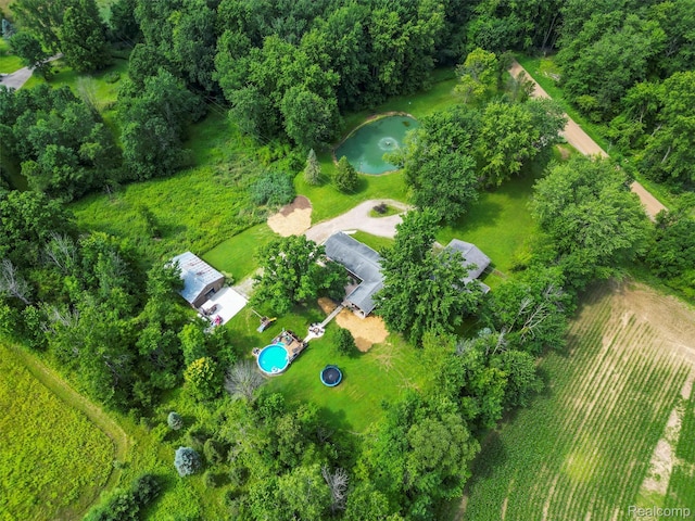 3365 Howland Rd, Almont, MI 48003 - drone / aerial view of a large body of water
