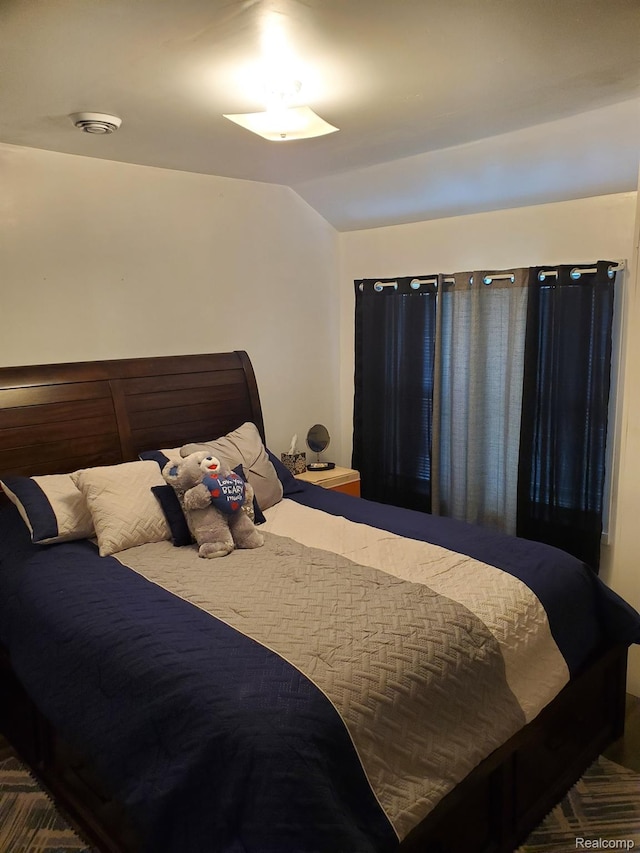 244 S Sherman St, Vassar, MI 48768 - bedroom with vaulted ceiling